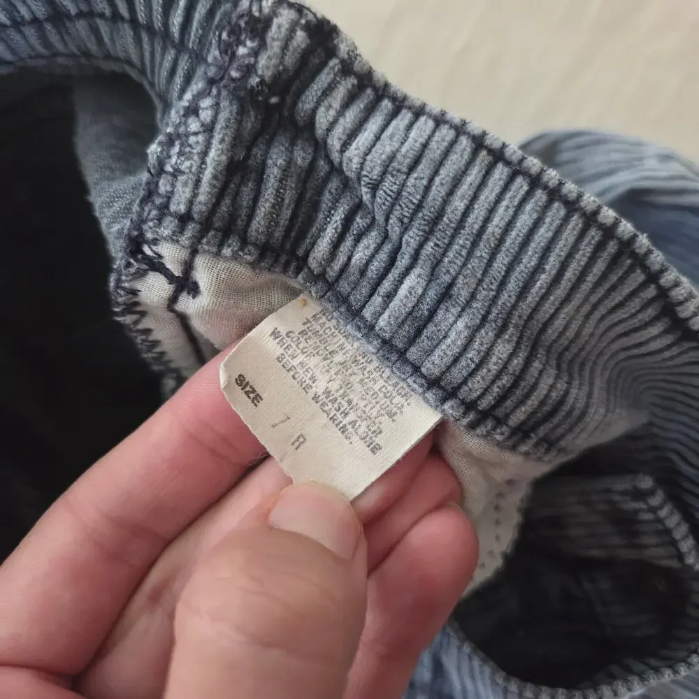 Vintage Oshkosh Gray Cord Pants kids 7